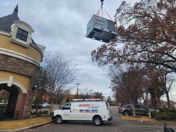 Comfortable LLC HVAC and electrical project in the Memphis area